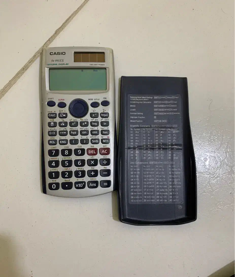 ماشین حساب مهندسی کاسیو اصل مدل fx-991es|لوازم التحریر|گرگان, |دیوار