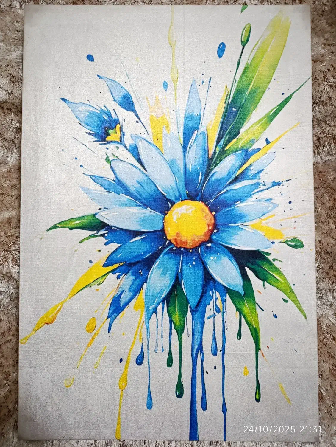 تابلو پارچه ای رویه مخمل|تابلو، نقاشی، عکس|هشتگرد, هشتگرد قدیم|دیوار