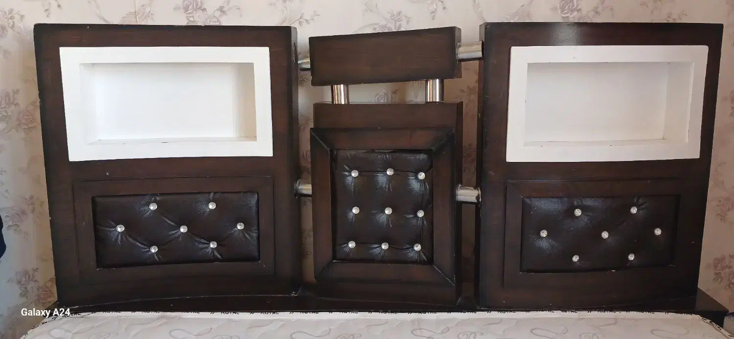 تخت خواب دو نفره|تخت و سرویس خواب|نیشابور, دارایی|دیوار