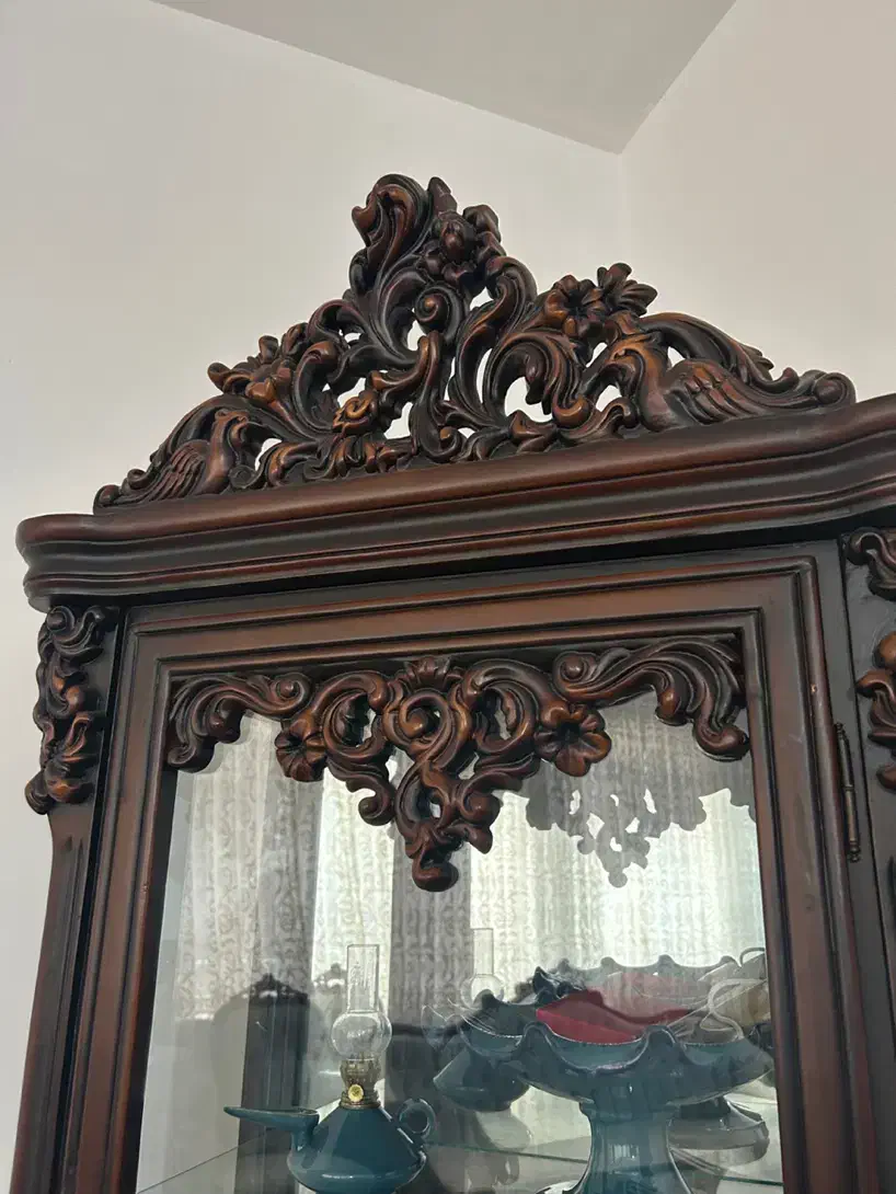 ویترین چوب راش|بوفه، ویترین، کنسول|قم, سالاریه|دیوار