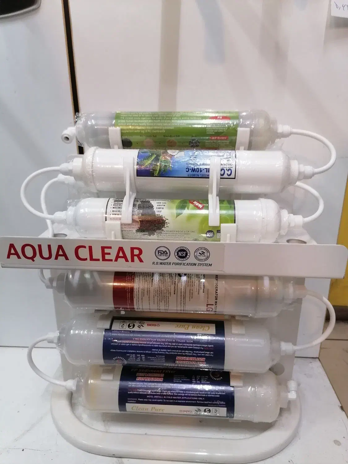 دستگاه تصفیه آب 7مرحله ایی|آبسردکن و تصفیه آب|لاهیجان, خمیر کلایه|دیوار