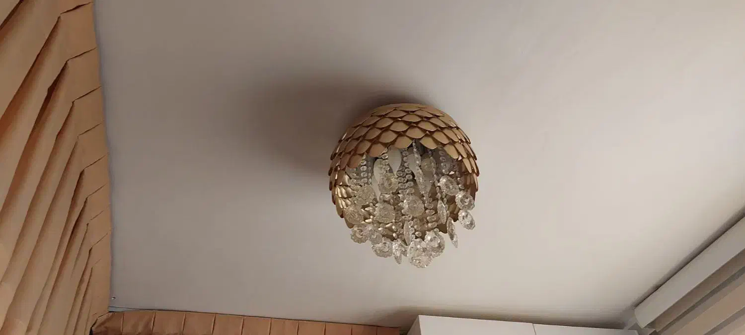 لوستر|لوستر و چراغ آویز|تاکستان, |دیوار