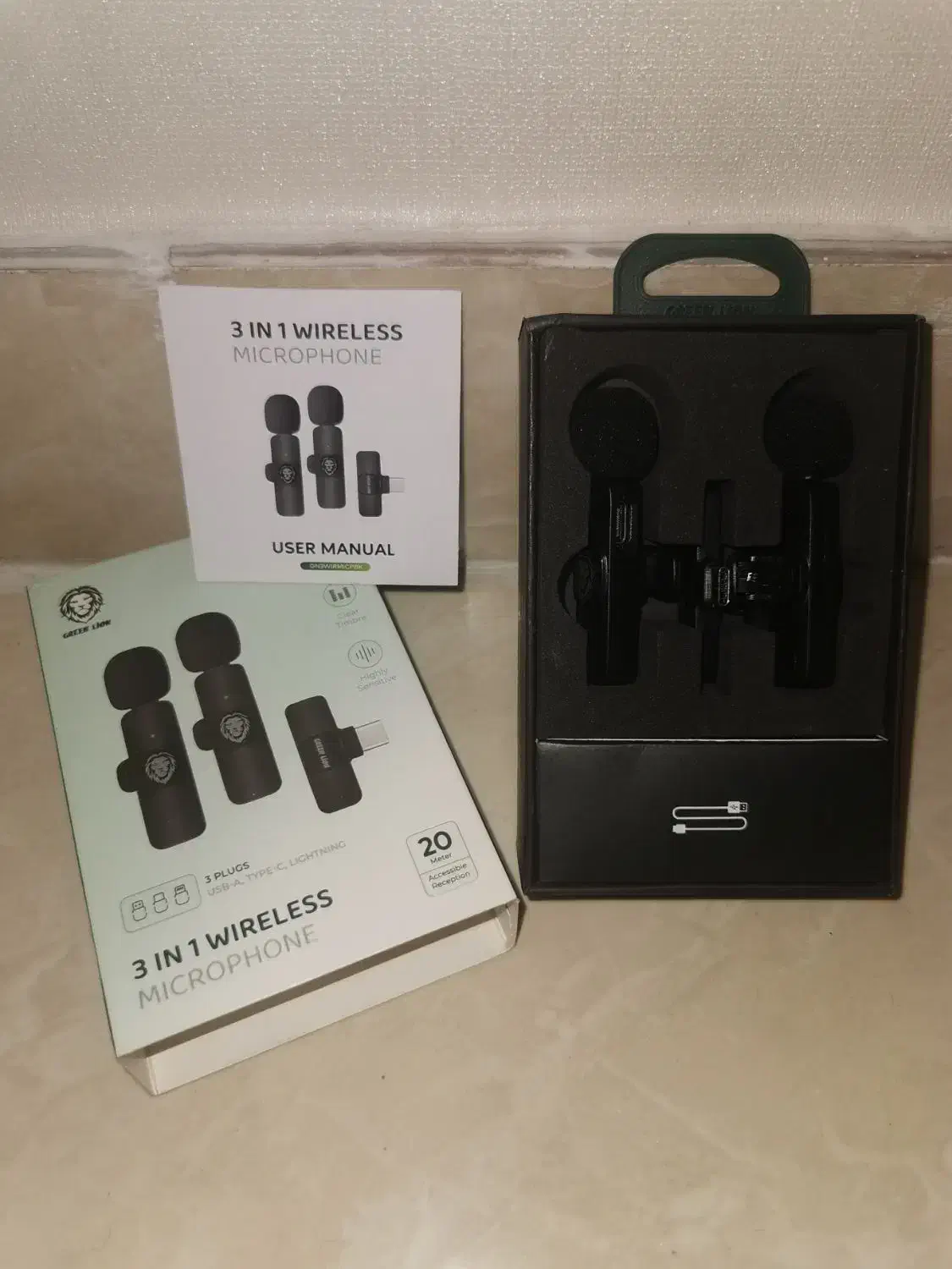 میکروفون گرین لاین 3 in 1|صوتی و تصویری|تبریز, |دیوار