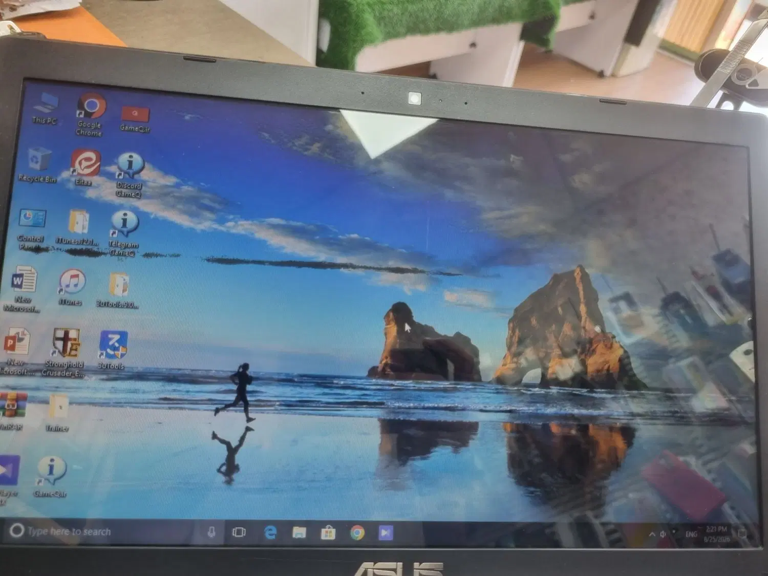 لب تاب asus مفد|رایانه همراه|کاشان, دروازه جوشقان|دیوار