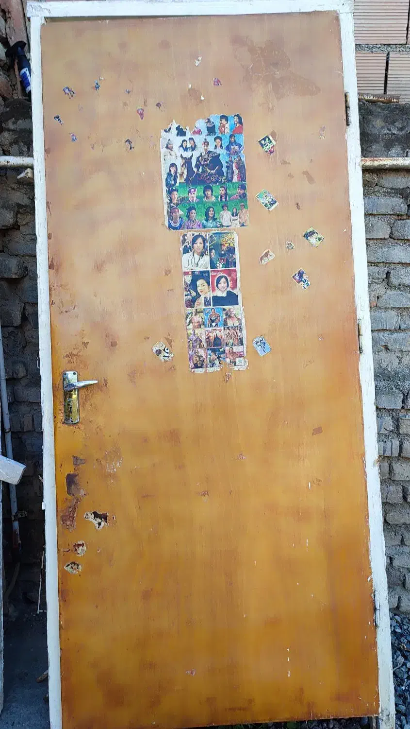 دو عدد در با چهار چوب|مصالح و تجهیزات ساختمان|سرخنکلاته, |دیوار