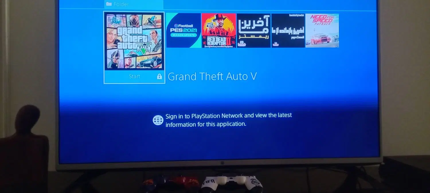 ps4|کنسول، بازی ویدئویی و آنلاین|قم, چهل درخت‎|دیوار