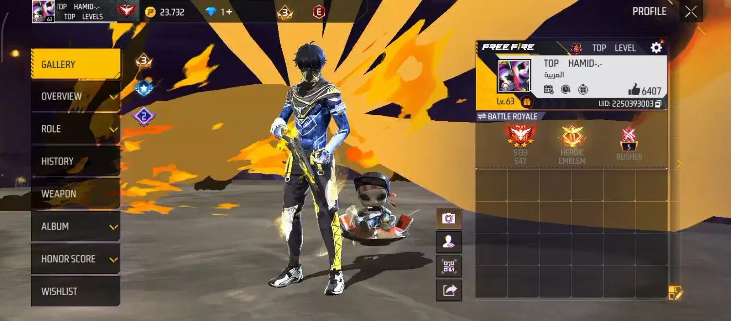 اکانت فری فایر|کنسول، بازی ویدئویی و آنلاین|اصفهان, آزادگان|دیوار