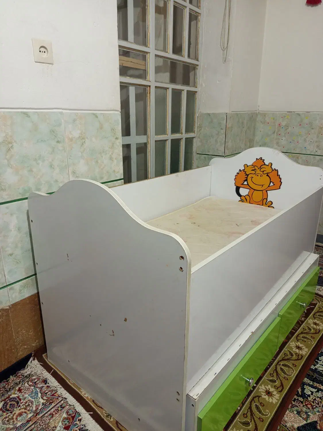 تخت خواب بچه|تشک تختخواب|زرقان, |دیوار