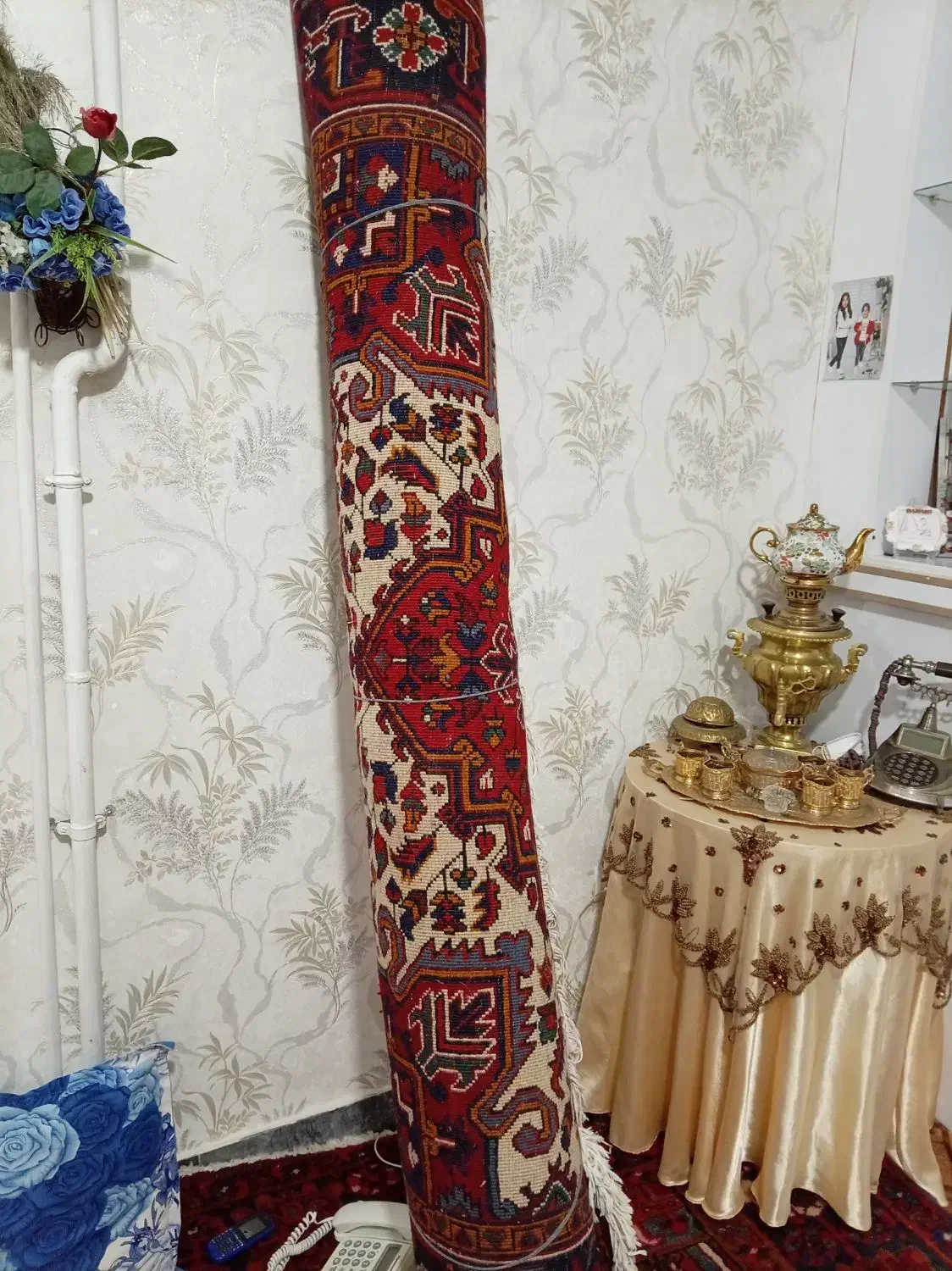 یک جفت فرش 6متری|فرش|تبریز, |دیوار