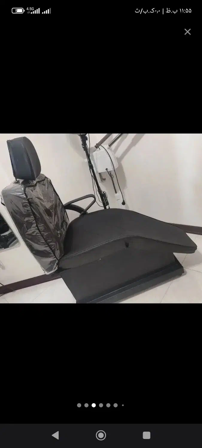 صندلی و تخت باهم برای آرایشگر های عزیز نونو و تمیز|آرایشگاه و سالنهای زیبایی|کاشان, معلم|دیوار