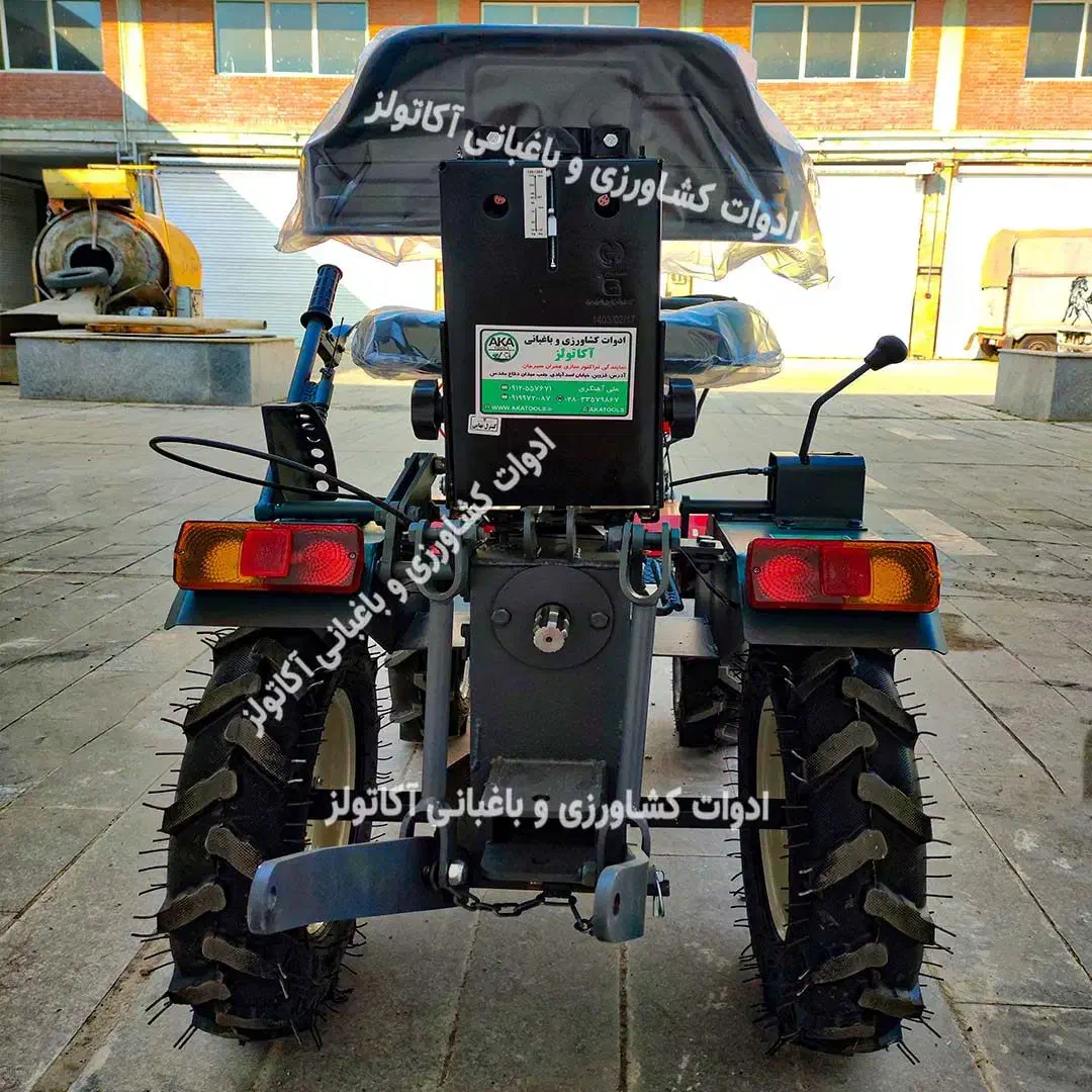 تیلر چهار چرخ کمرشکن مینی تراکتور|ماشین‌آلات صنعتی|قزوین, |دیوار