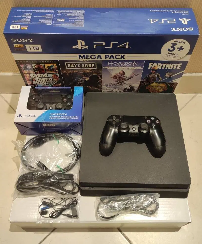 فروش ps4 اسلیم در حد نو با ضمانت|کنسول، بازی ویدئویی و آنلاین|تهران, جمهوری|دیوار