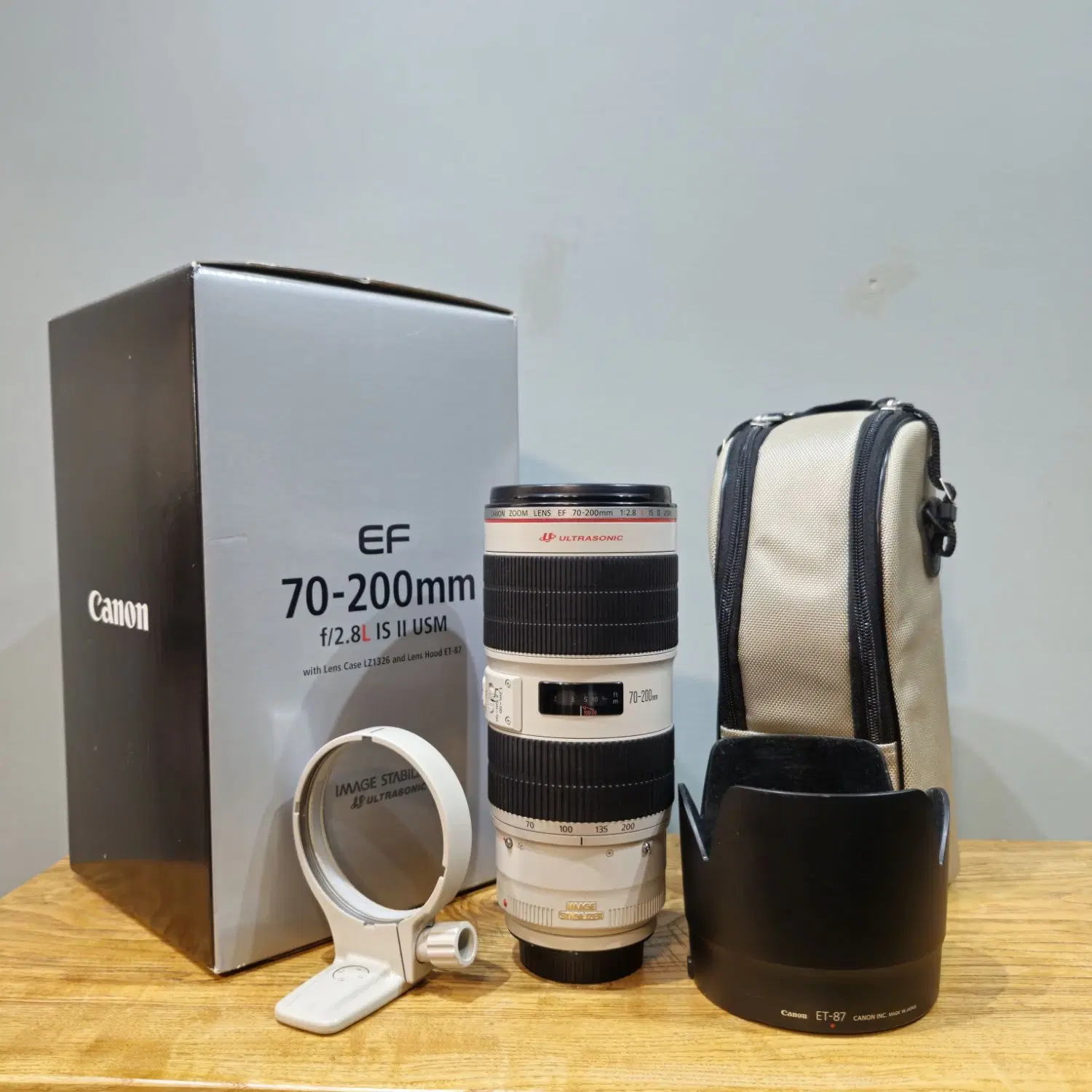 لنز Canon EF 70-200mm f/2.8L IS II USM  در حد نو|دوربین عکاسی و فیلم‌برداری|تهران, تجریش|دیوار