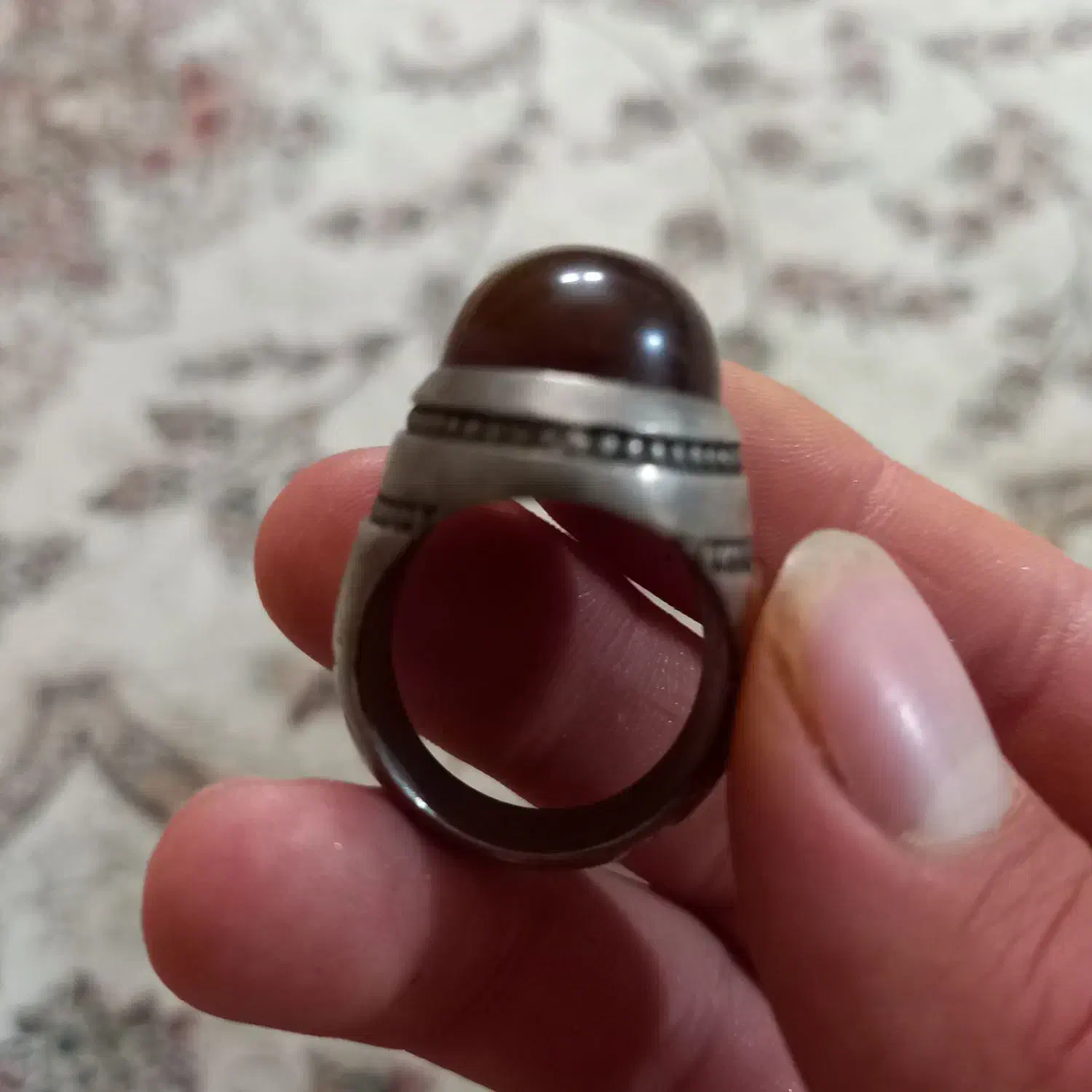 انگشتر عقیق|کلکسیون اشیاء عتیقه|کهریزک, |دیوار