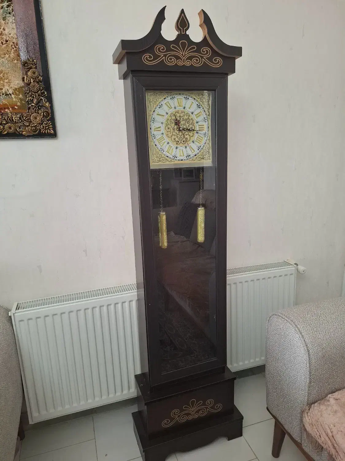 ساعت ایستاده|ساعت دیواری و تزئینی|بندر انزلی, ساحل قو|دیوار