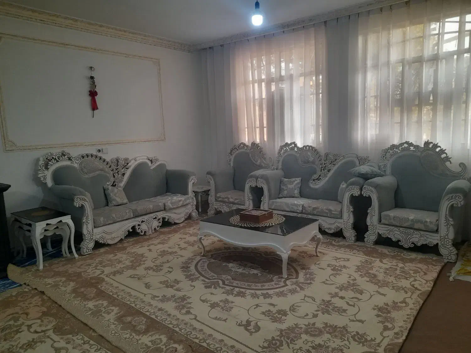 مبل سالم هفت نفره|مبلمان خانگی و میز عسلی|ماهدشت, |دیوار