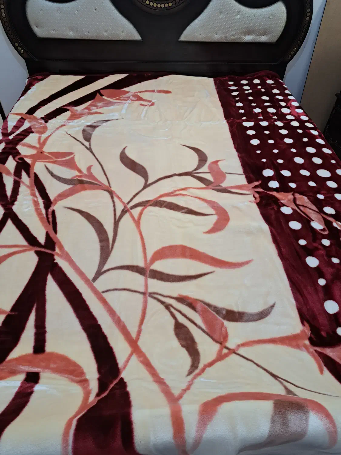 پتوی دونفره کاملا نو|رختخواب، بالش، پتو|قم, انسجام|دیوار