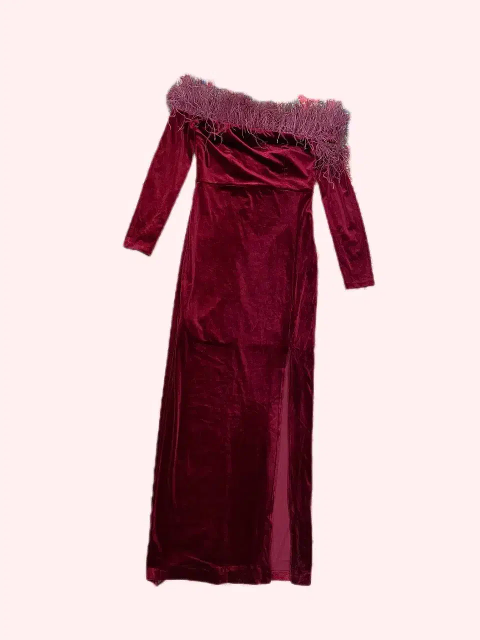 لباس مجلسی مخمل جگری بسیار زیبا|لباس|تربت‌حیدریه, اندیشه|دیوار