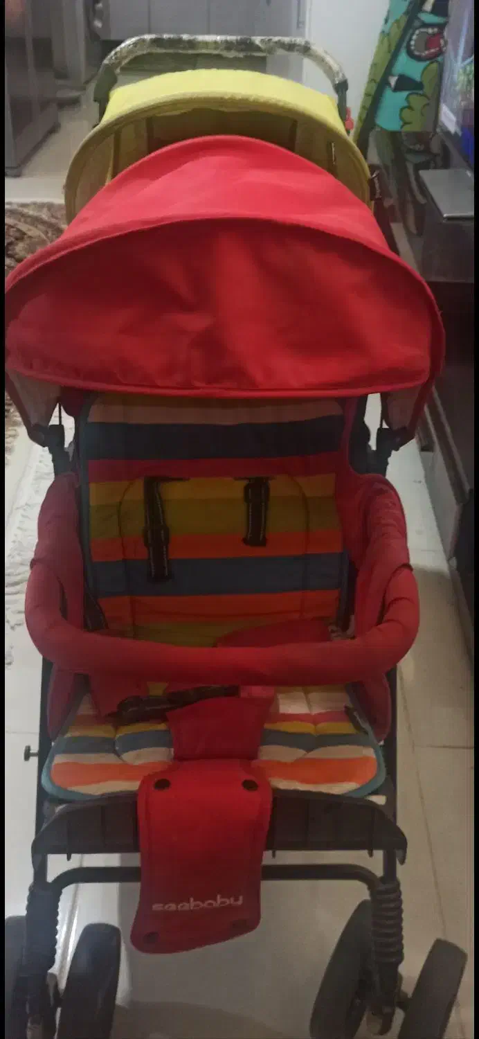 کالسکه دوقلویی خارجی|کالسکه و لوازم جانبی|جهرم, |دیوار