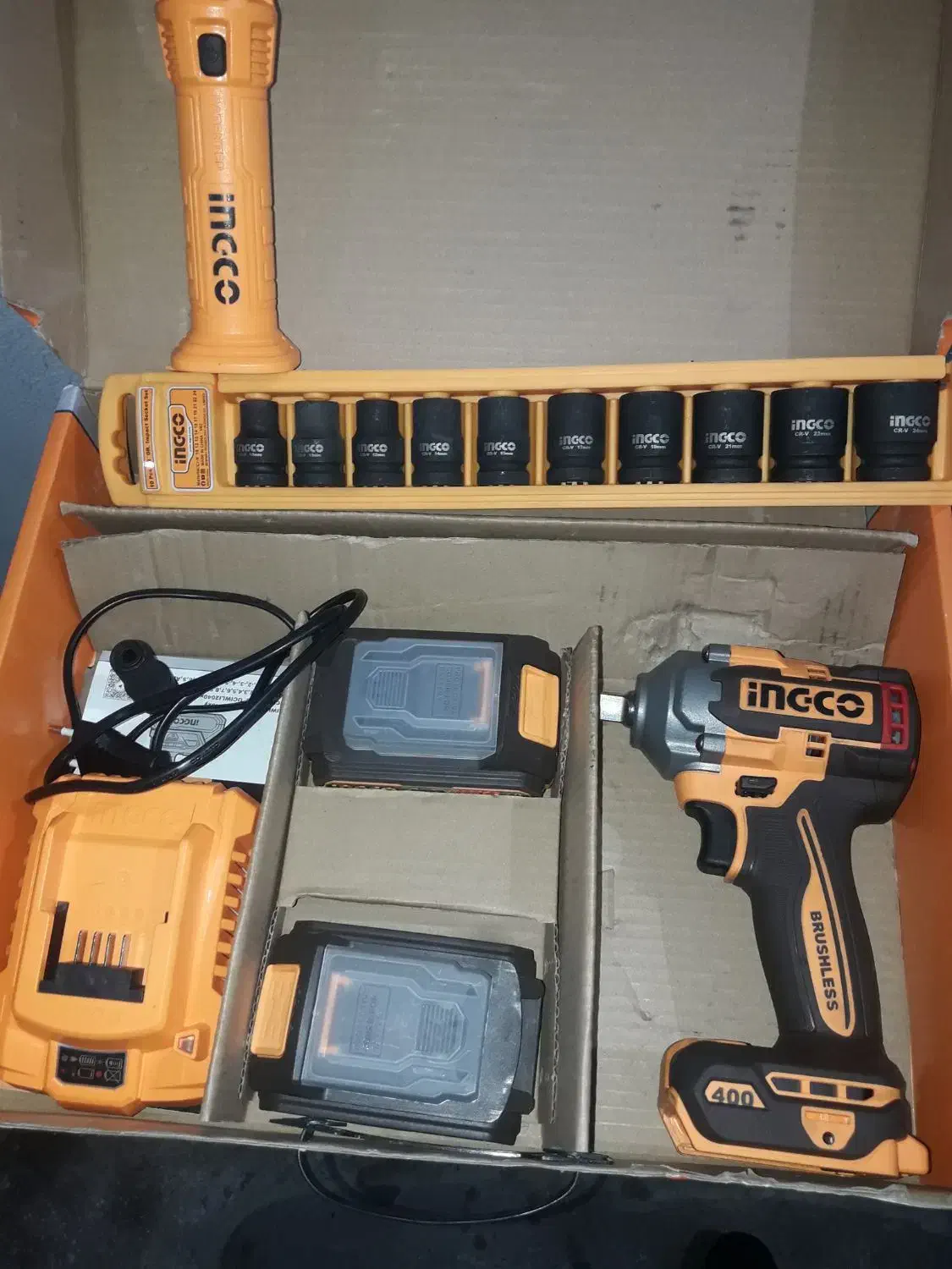 پک کامل بکس شارژی اینکو|ابزارآلات|صدرا-فارس, فاز ۱|دیوار