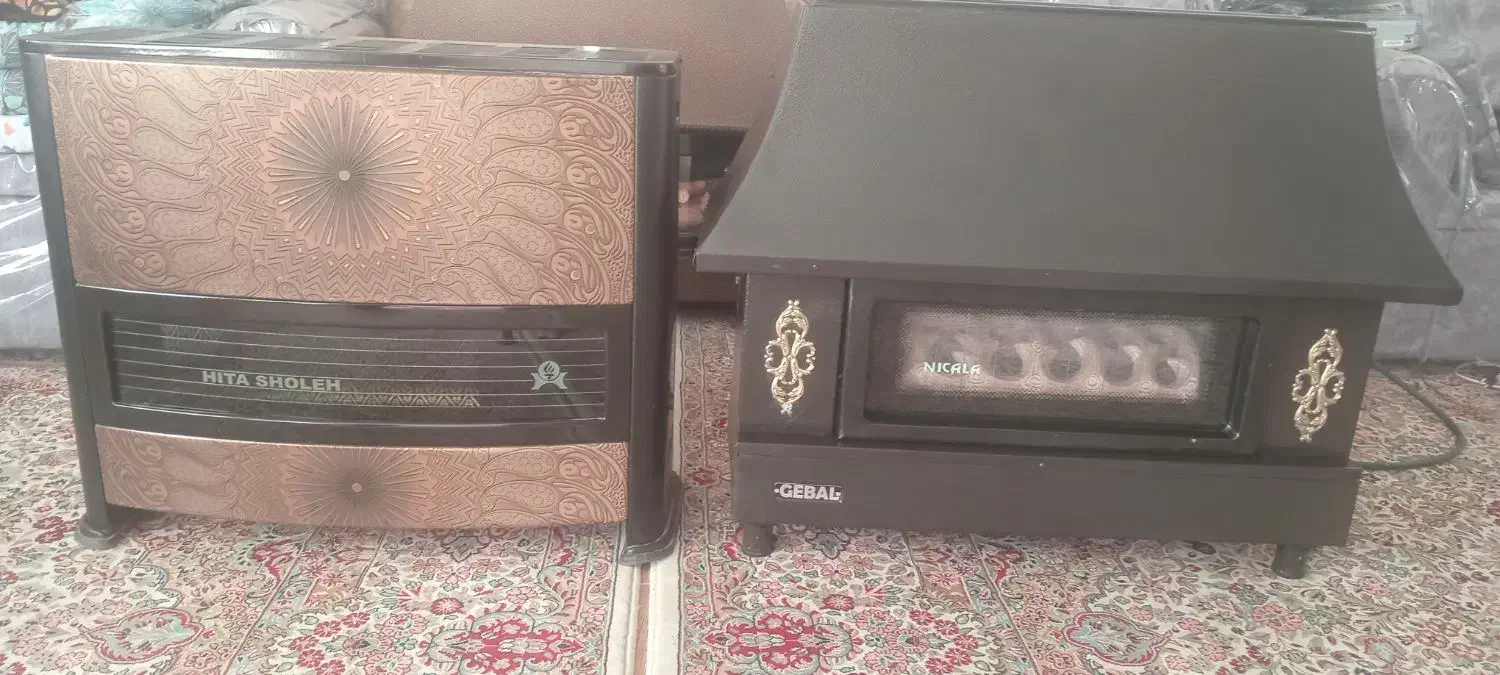 بخاری شومینه ای|بخاری، هیتر، شومینه|کرمان, |دیوار