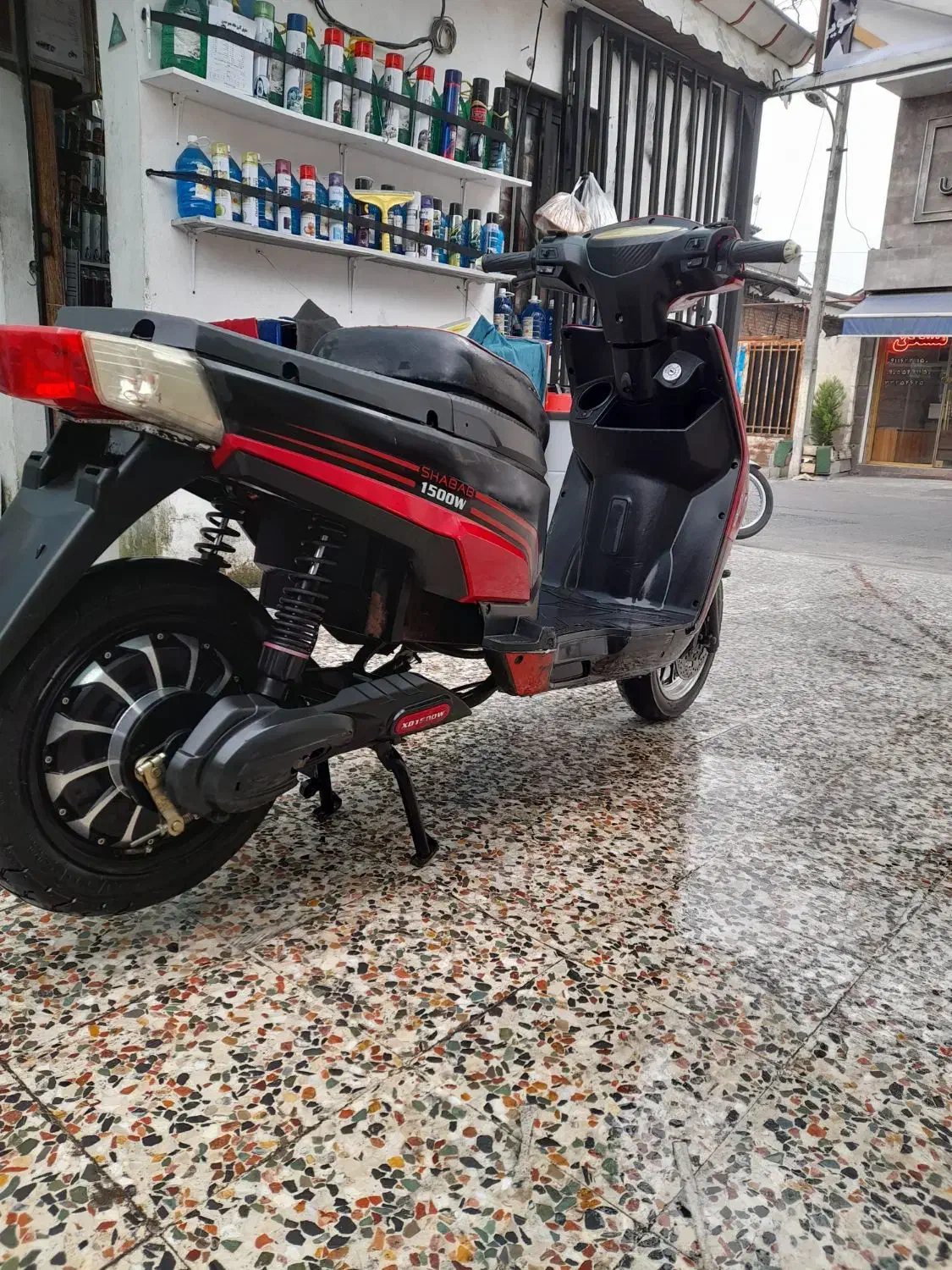 موتور برقی شهباب مناسب رستوران و بیرون بر|موتورسیکلت|رشت, ساغری سازان|دیوار