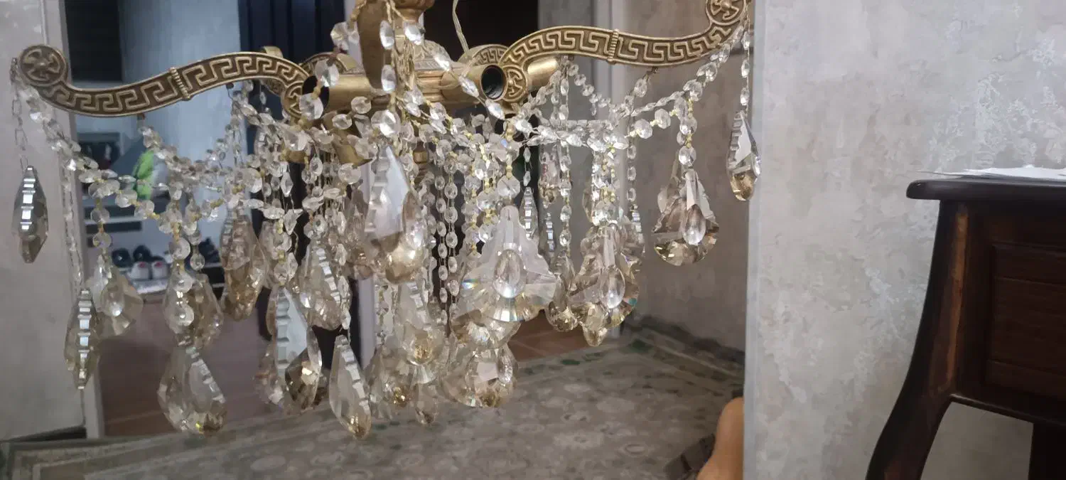 لوستر برنز قیمت مناسب|لوستر و چراغ آویز|برخوار, |دیوار