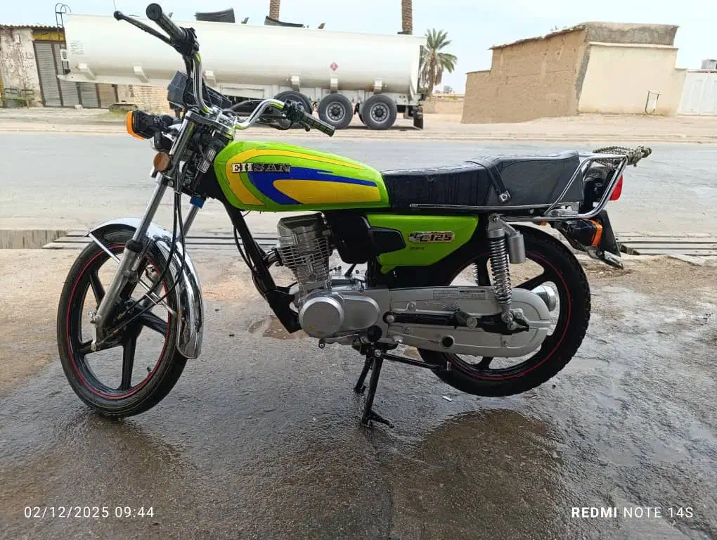 موتور ۱۲۵ احسان|موتورسیکلت|شیراز, گچی|دیوار