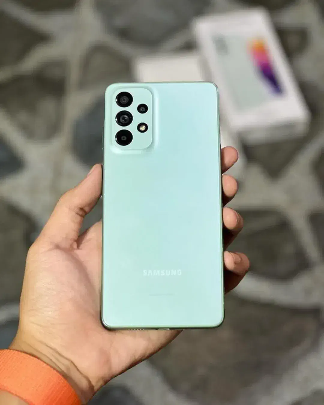 سامسونگ Galaxy A73 5g باحافظه 256 درحد اک|موبایل|مشهد, کوثر|دیوار