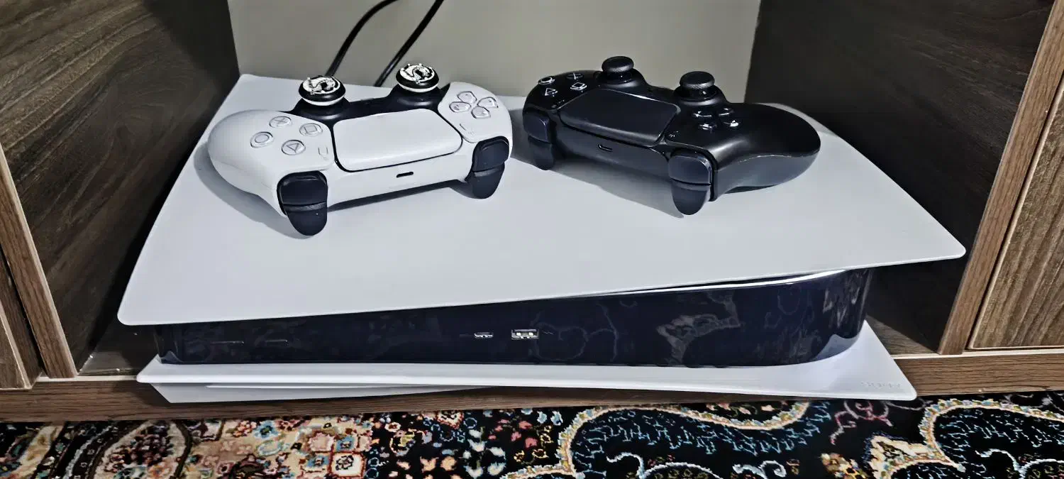 ps5 پلی استیشن ۵ ps 5 دو دسته فول بازی دیسک خور|کنسول، بازی ویدئویی و آنلاین|همدان, |دیوار