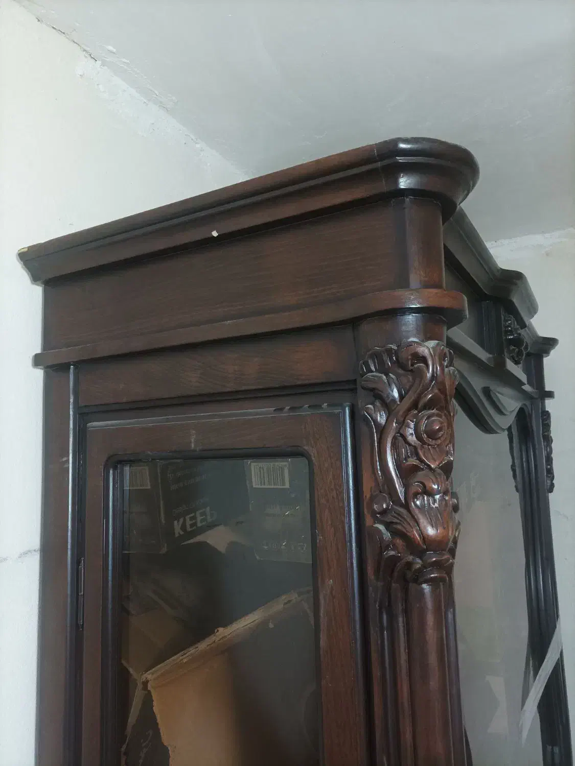 ویترین چوبی|بوفه، ویترین، کنسول|فولادشهر, مسکن مهر فولادشهر|دیوار