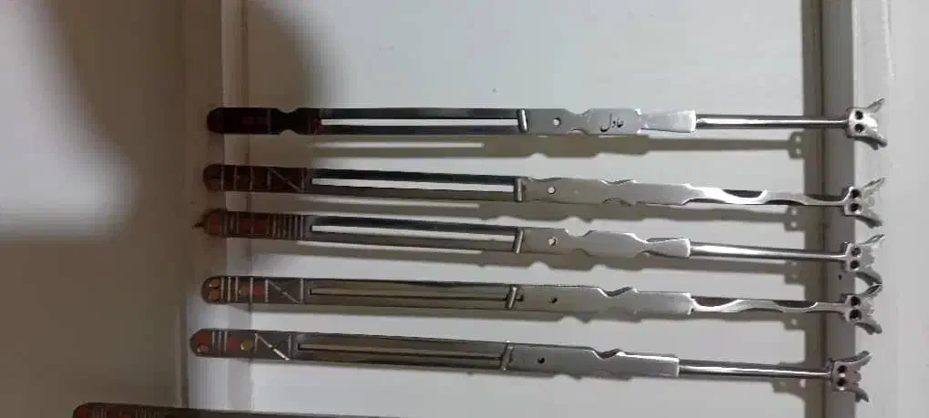 انواع  انبر ذغال گیر .حقه پاک کن   تمام استیل|کلکسیون و سرگرمی|کرمانشاه, |دیوار