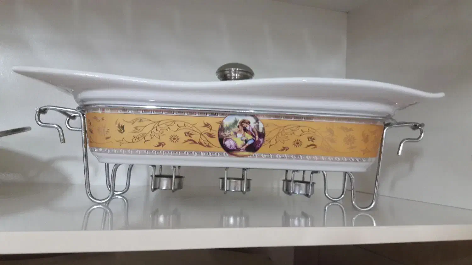 ظرف پذیرایی وارمردار|ظروف سرو و پذیرایی|گنبد کاووس, |دیوار