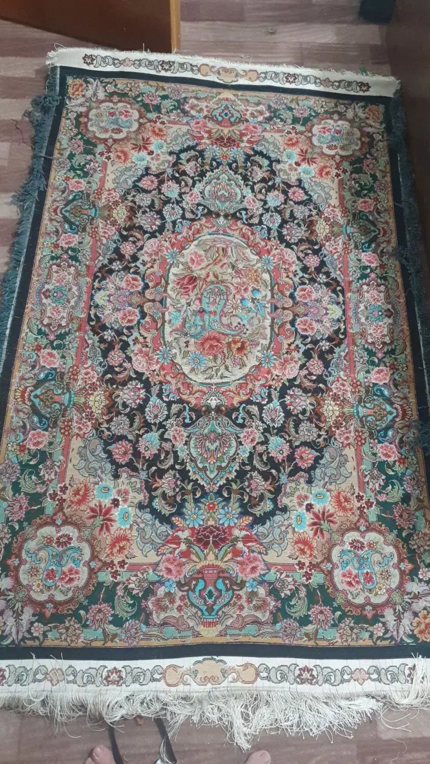 ذرع نیم چله ابریشم|فرش|تهران, پامنار|دیوار