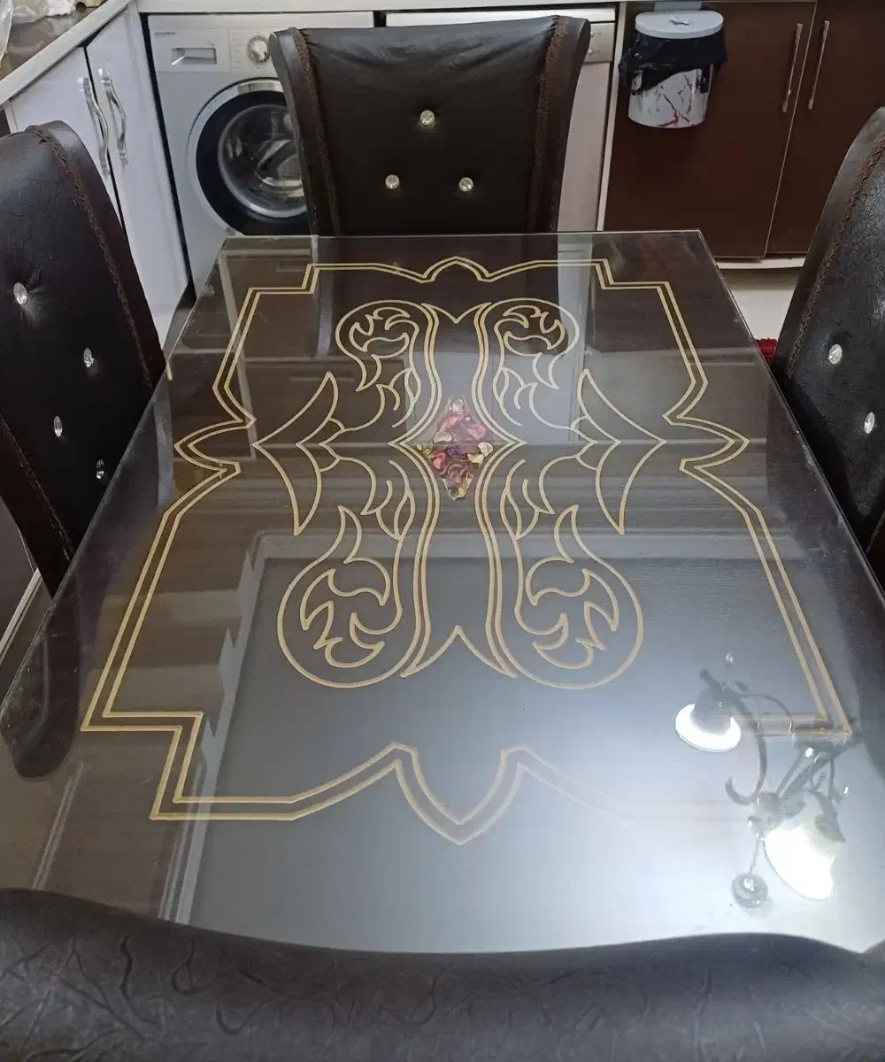 میز ناهارخوری ۴ نفره|میز و صندلی غذاخوری|زابل, |دیوار