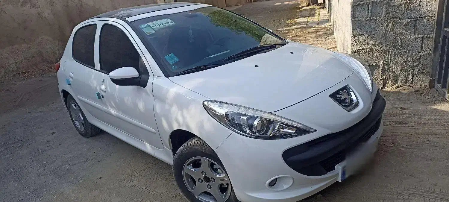 207 اتومات پانا سقف شیشه مدل 1404 ارتقا|خودرو سواری و وانت|کرج, مطهری|دیوار