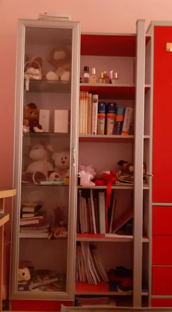 کمد و کتابخانه|کتابخانه، شلف، قفسههای دیواری|کرمان, |دیوار