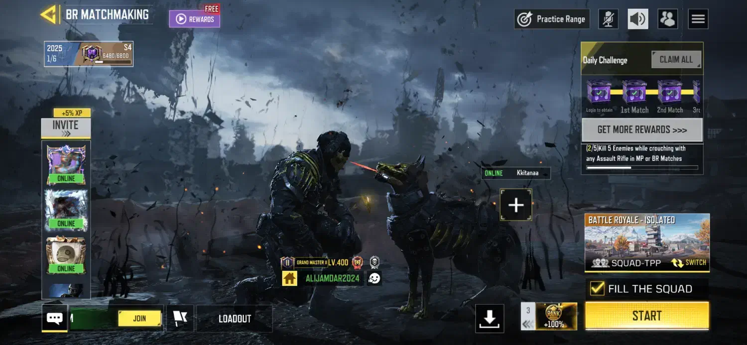 فروش اکانت کالاف موبایل لول ۴۰۰ در کردان|کنسول، بازی ویدئویی و آنلاین|کوهسار (البرز), |دیوار