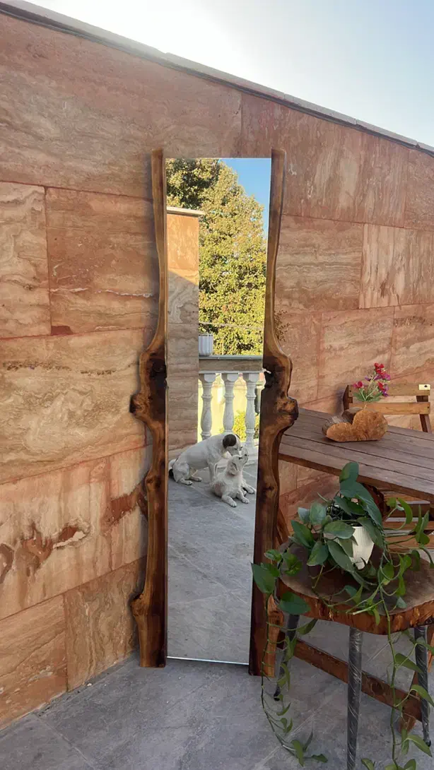 آینه قدی|آینه|چهارباغ, |دیوار