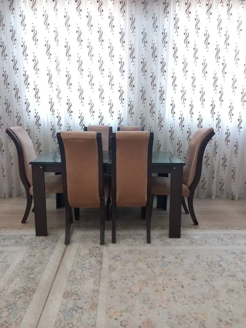 ست کامل مبل و میز ناهارخوری|مبلمان خانگی و میز عسلی|قم, باغ شریفی|دیوار