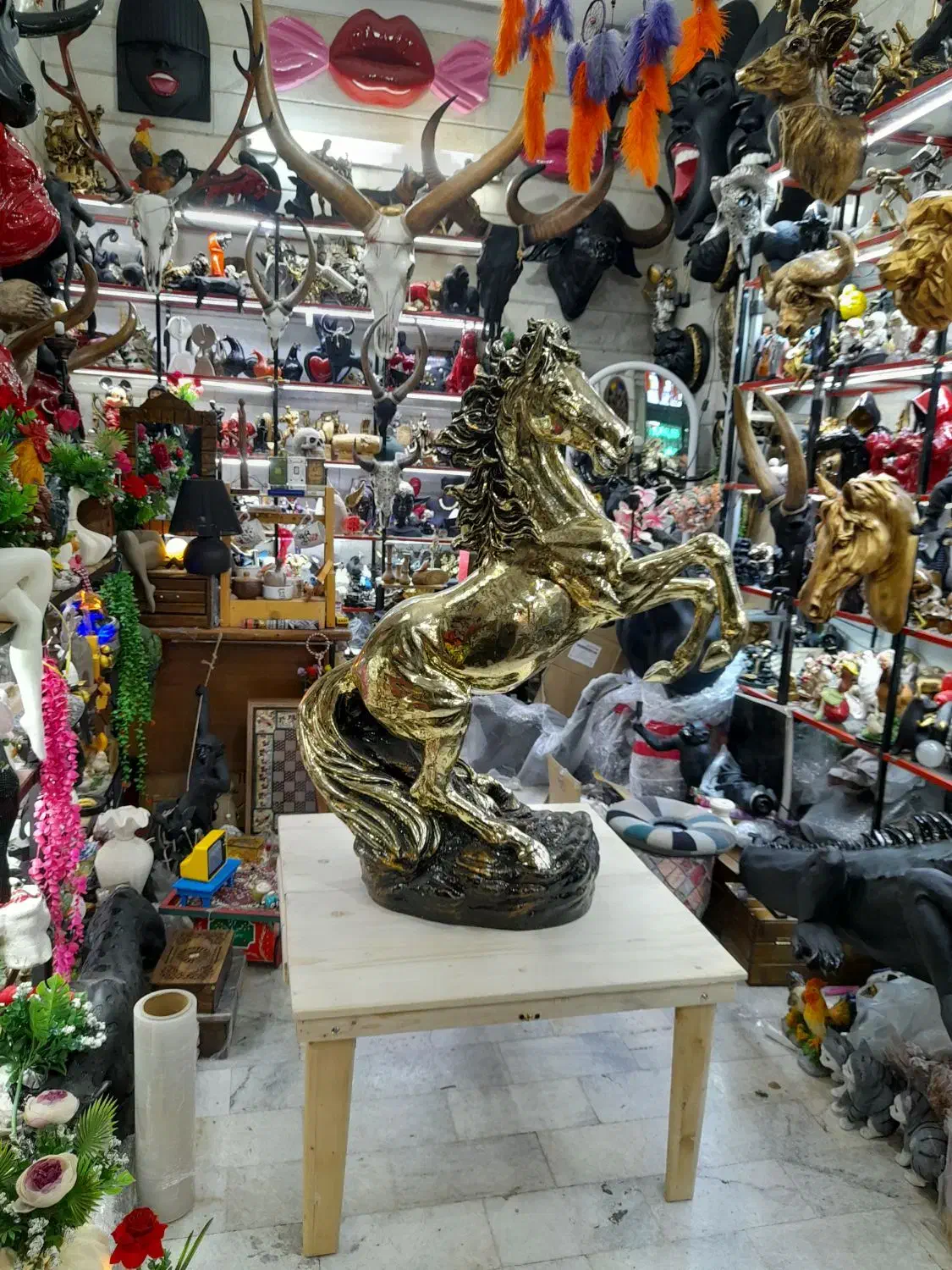 کرسی تاشو آیینه سنتی|کلکسیون و سرگرمی|تهران, پرستار|دیوار