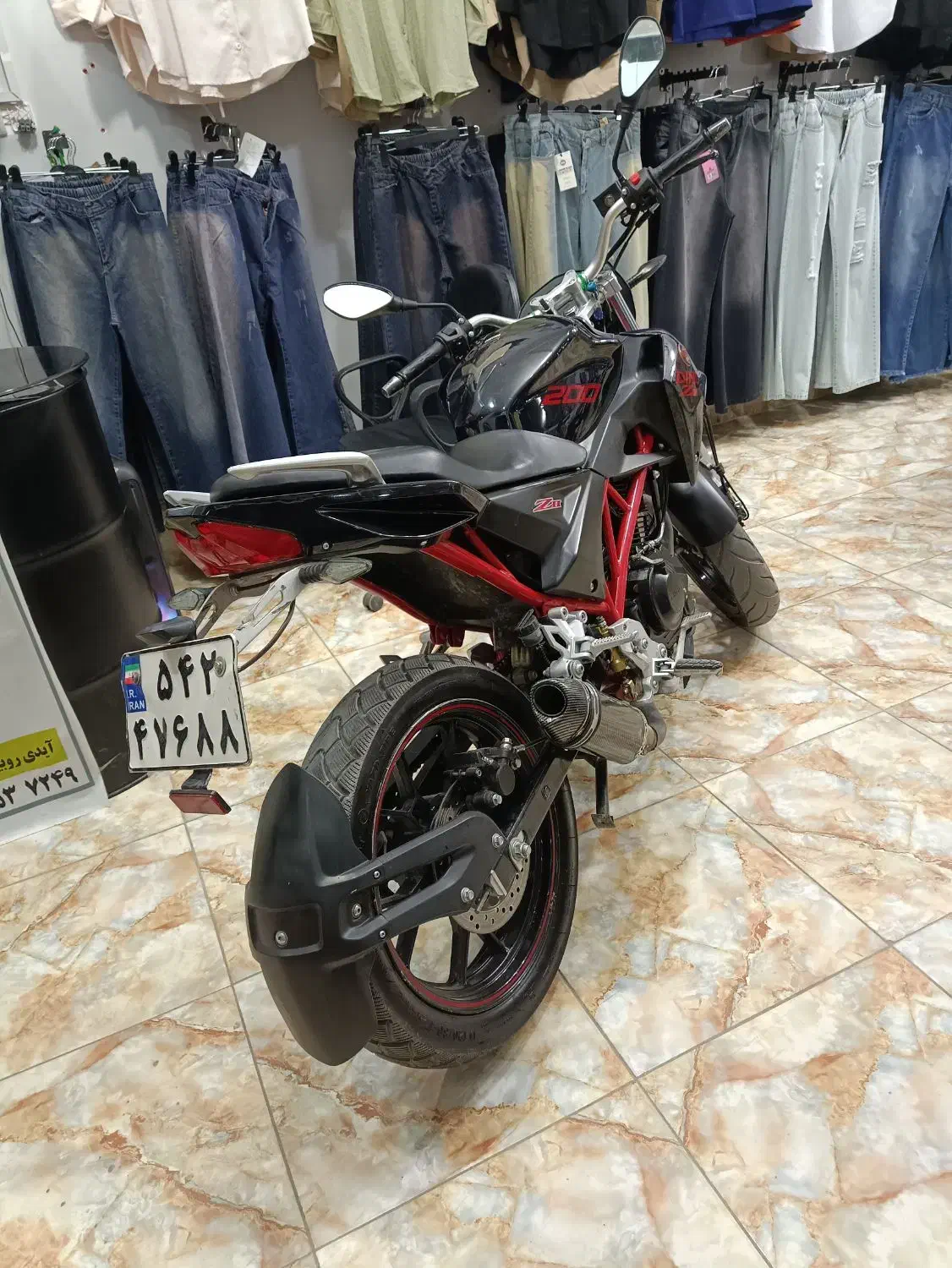 موتور دینو200سی سی|موتورسیکلت|کرمانشاه, |دیوار