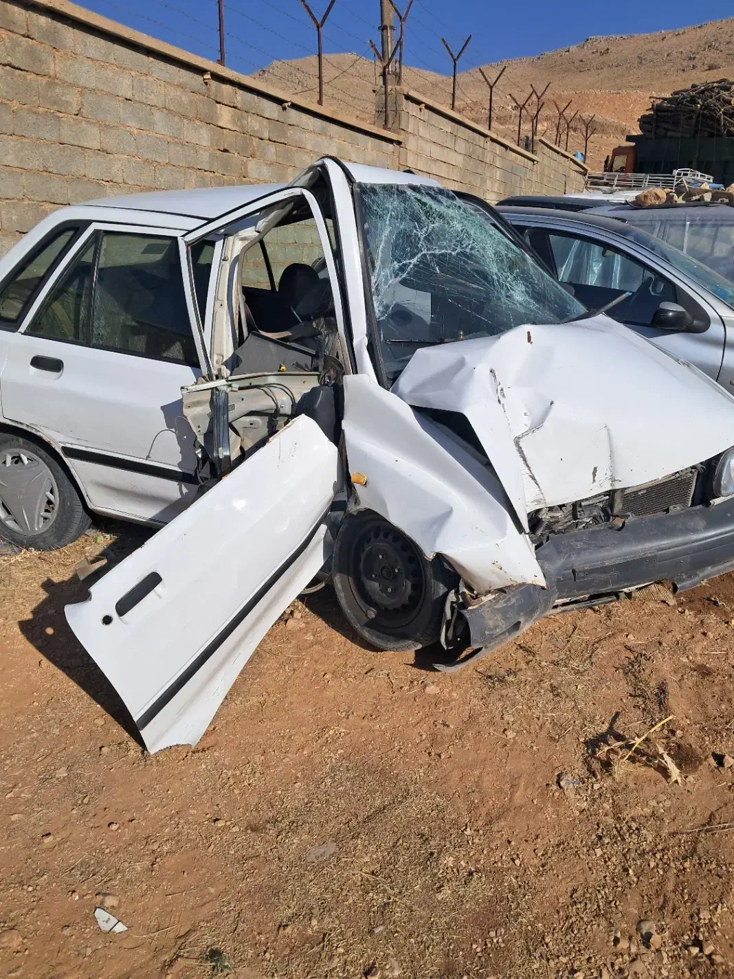 فروش خودرو پراید تصادفی مدل ۸۹دو گانه کارخانه|خودرو سواری و وانت|سپیدان, |دیوار