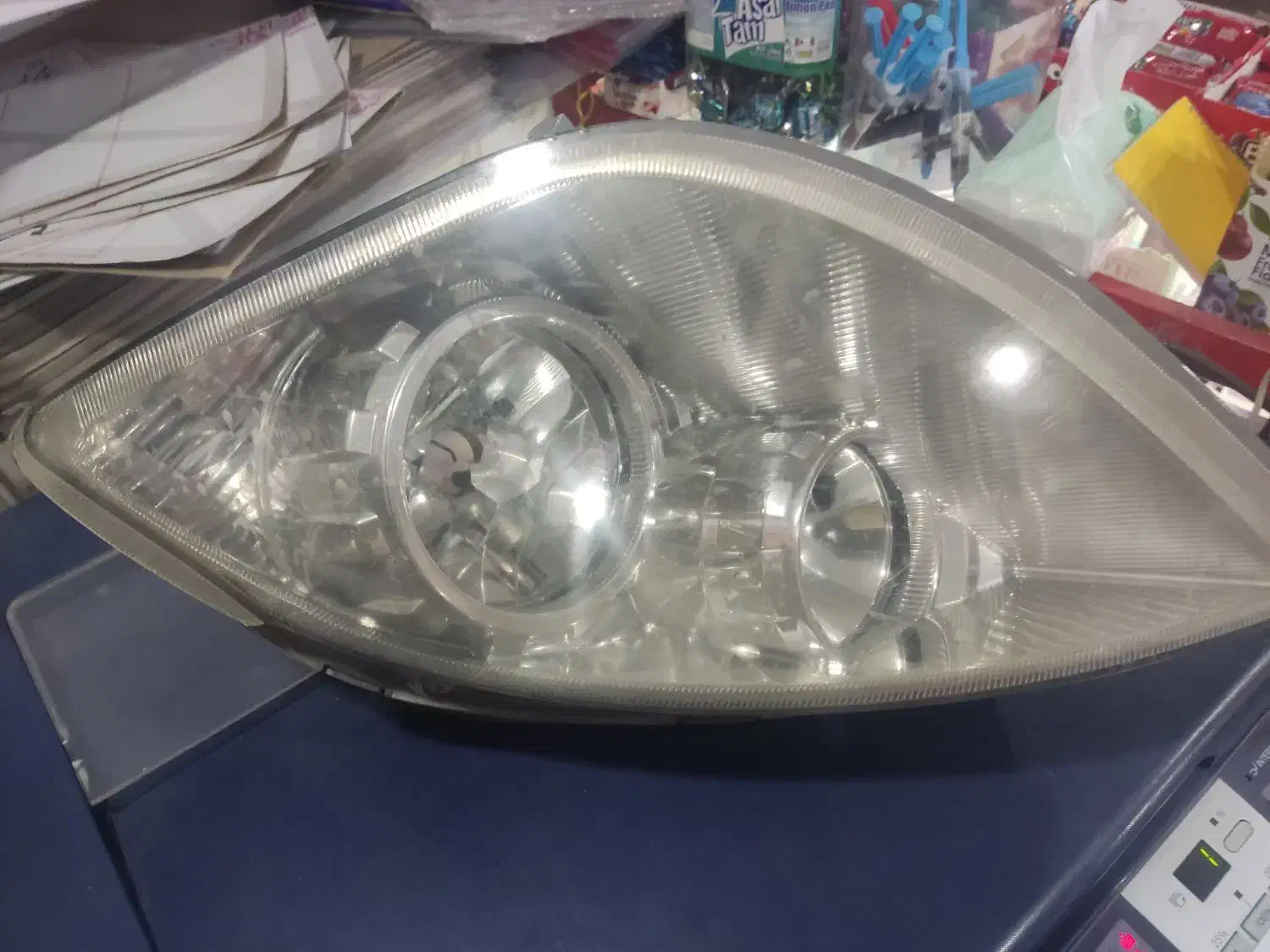 چراغ جلو تیبا و روکش صندلی|قطعات یدکی و لوازم جانبی|ویسیان, |دیوار