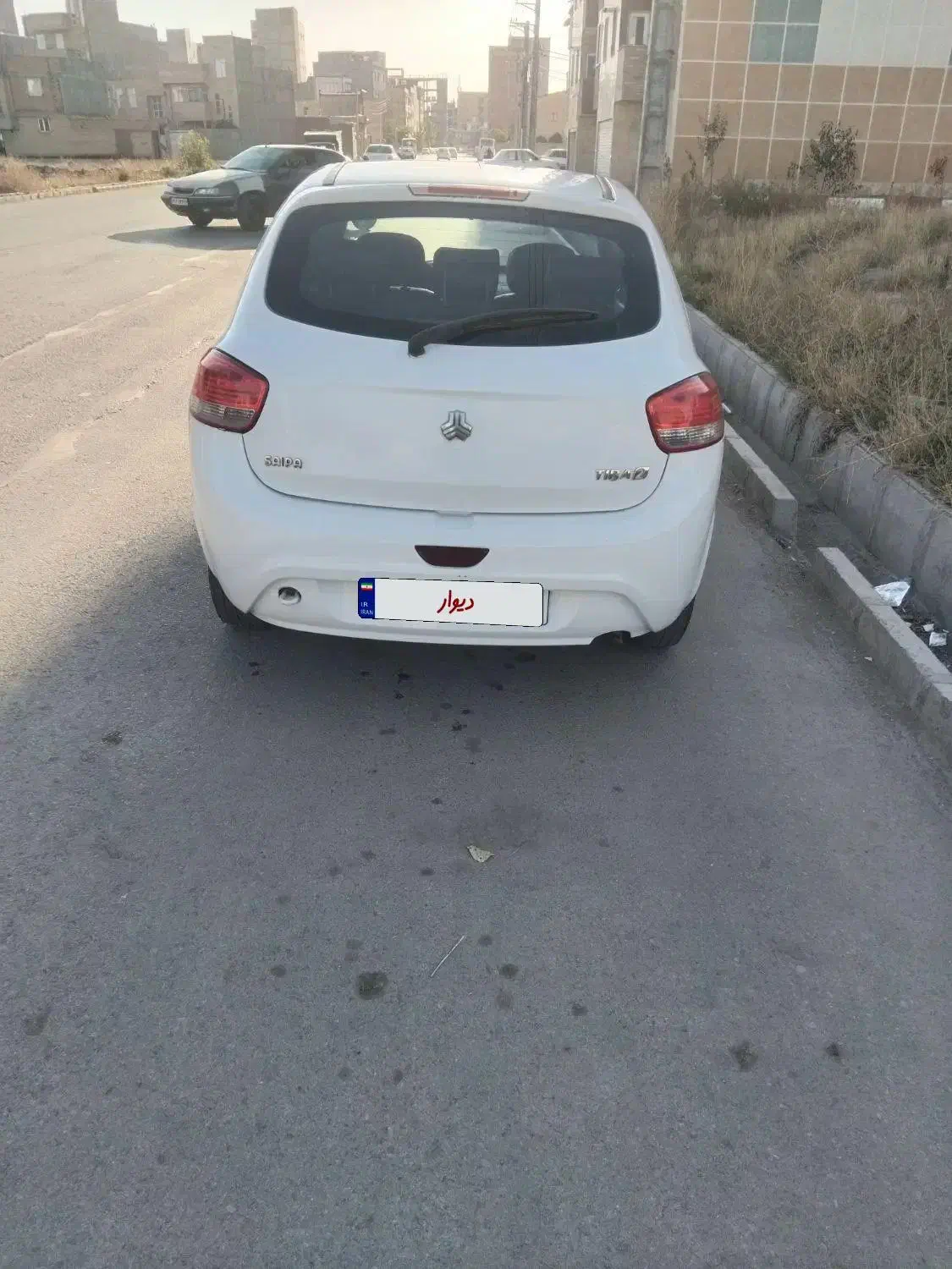 تیبا ۲ مدل ۹۳ سفید رنگ|خودرو سواری و وانت|اردبیل, |دیوار