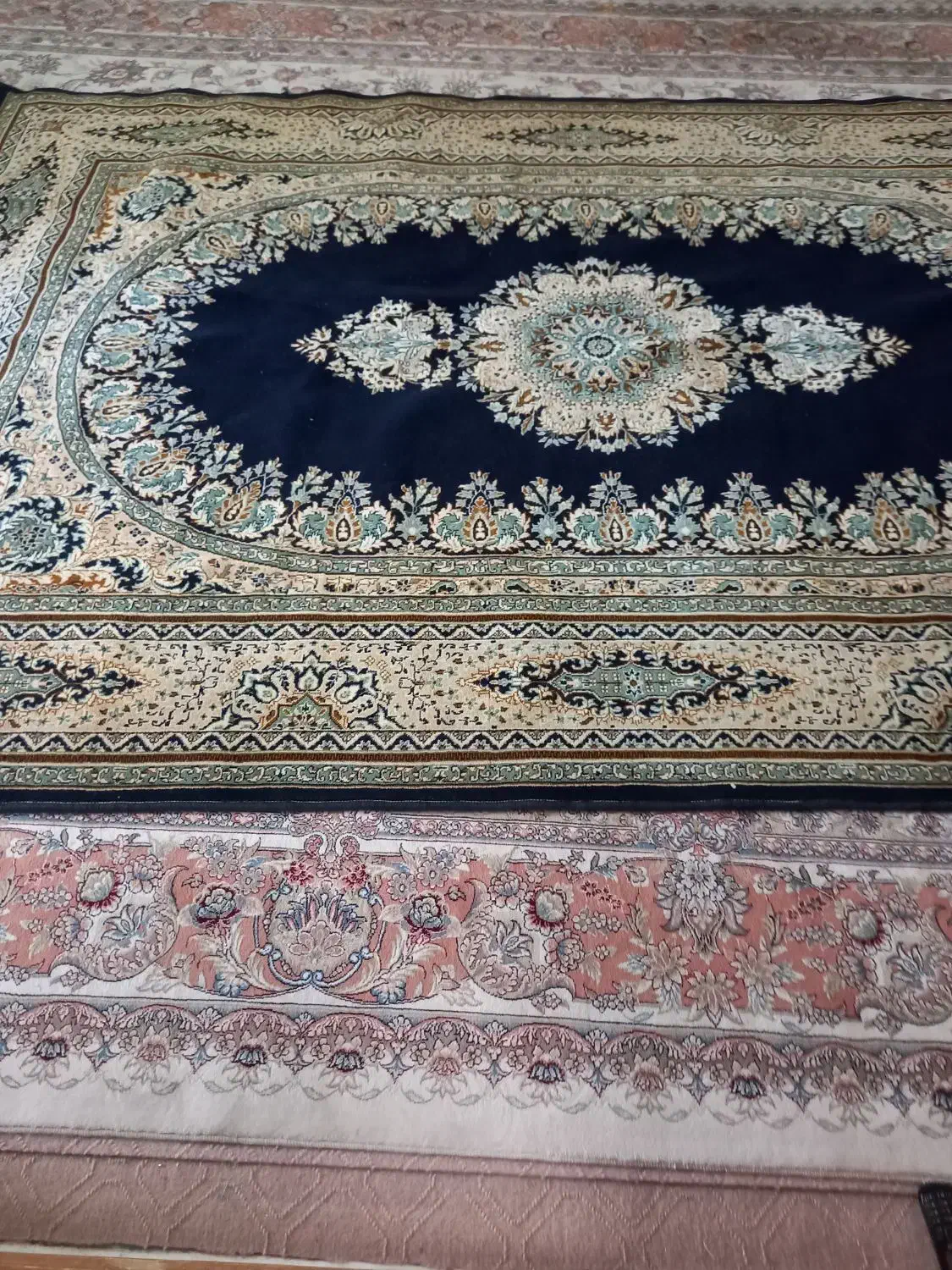 فرش ماشینی ۶ متری کارکرده تمیز|فرش|آزادشهر, |دیوار