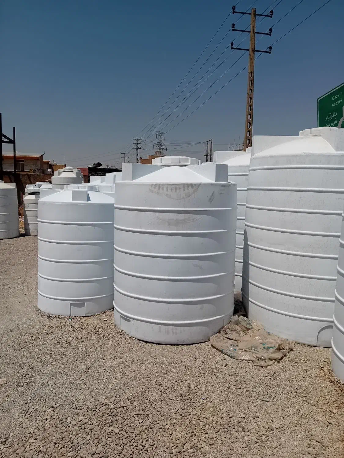 مخزن آب باغچه تانکرآب خانه|مصالح و تجهیزات ساختمان|هشتگرد, شهرک سهیلیه|دیوار