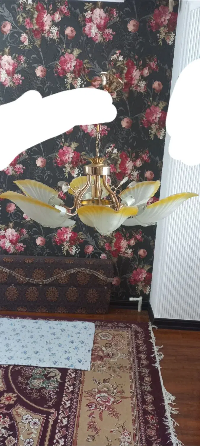 لوستر سالم|لوستر و چراغ آویز|قم, پردیسان|دیوار