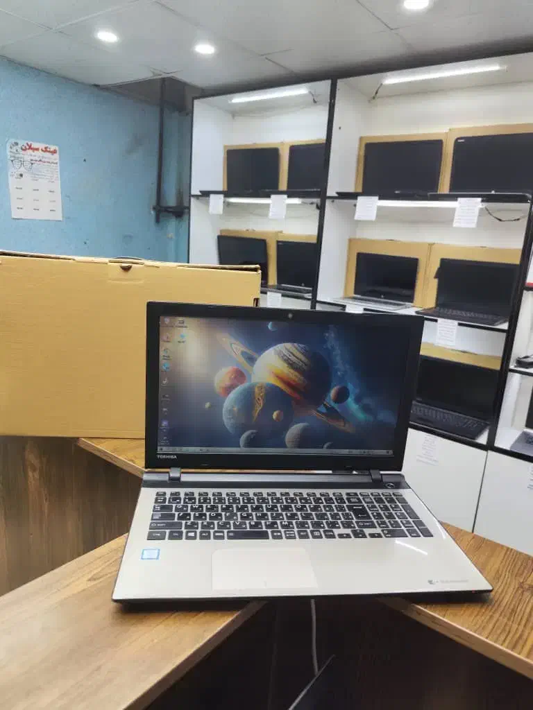لپ تاپ ژاپنی Toshiba پردازنده core i7 هشت هسته ای|رایانه همراه|بهارستان, |دیوار