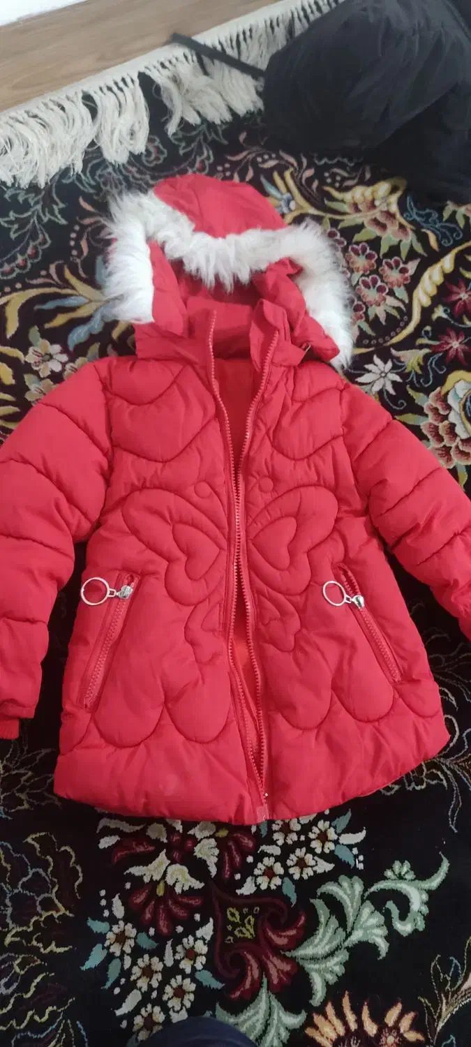 کاپشن دخترانه|کفش و لباس بچه|خرم‌آباد, |دیوار